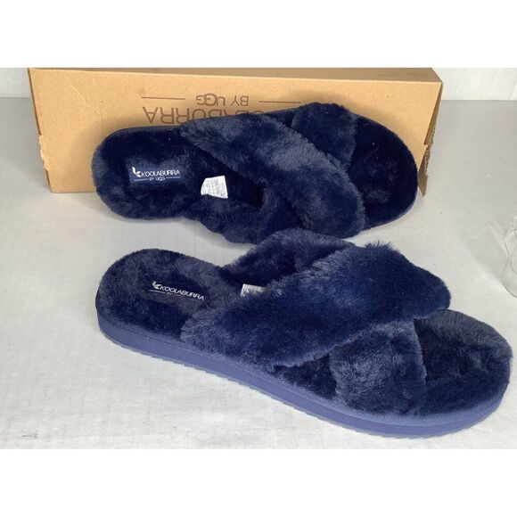 Koolaburra by UGG Women's 11M Navy Blue Ballia Insignia Sandal - New - Picture 4 of 6